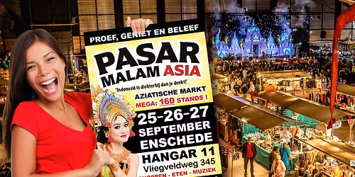 PASAR MALAM ASIA in Hangar 11 Enschede — markt-eten in Twente