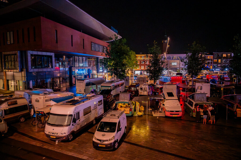 Camperplek op het Plein in Enschede