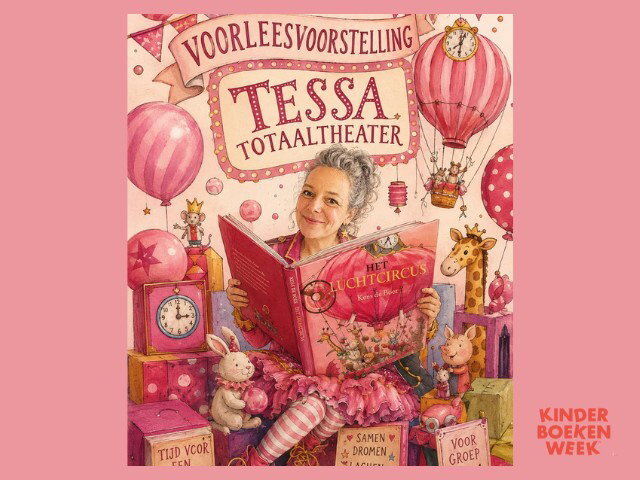Interactief voorlezen met Tessa Totaaltheater (4-7 jr.) — theater in Twente