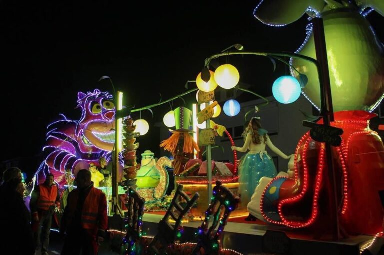 Verlichte carnavalsoptocht Twekkelerveld — festival in Twente